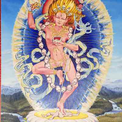 Thangka: Vajrayogini