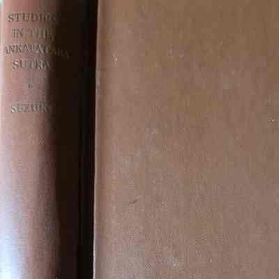 Studies in the Ankavatara sutra / by Daisetz Teitaro Suzuki