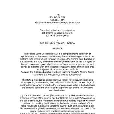 Full text PDF of the Round Sutra Collection, 2.1mb