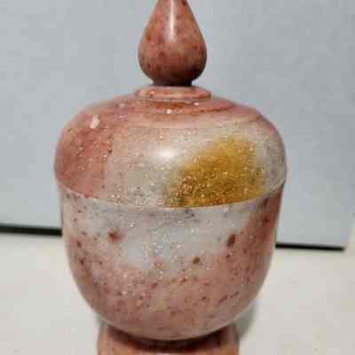 Thai Holy Water Alms Bowl with Lid