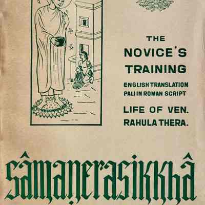Samanerasikkha : the novice's training / by Prince Jinavarasirivaddhana
