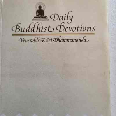 Daily Buddhist Devotions / Venerable K Sri Dhammananda