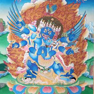 Thangka: Vajrakilaya