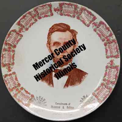 Abraham Lincoln 1911 Calendar Plate