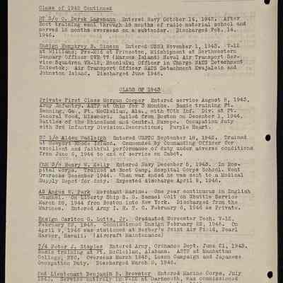 Eames letter to alumni in service July 1946 page 4
