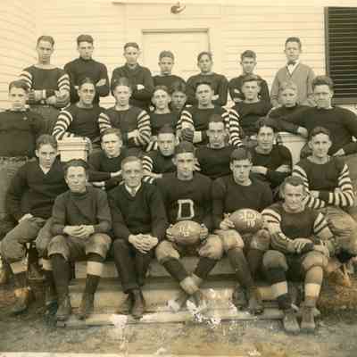 Football team varsity and 2nd 1919