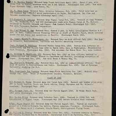 Eames letter to alumni in service March 1946 page 9