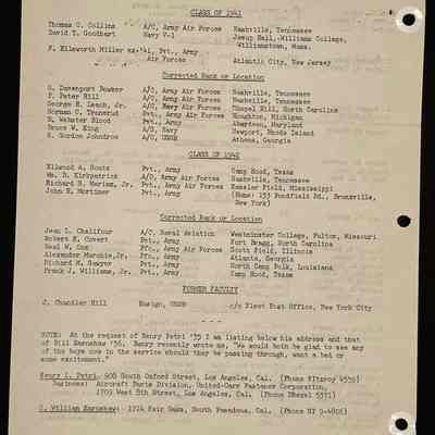 Eames letter to alumni in service May 1943 page 6