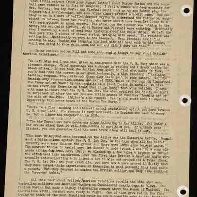 Eames letter to alumni in service December 1943 page 4