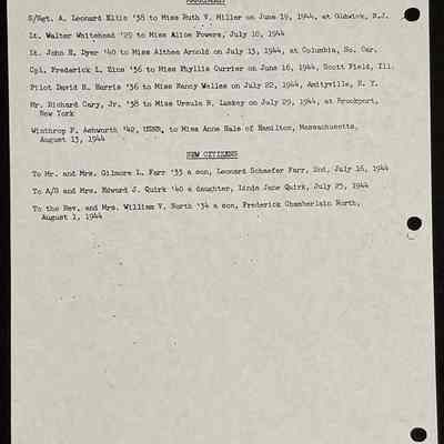 Eames letter to alumni in service August 1944 page 10