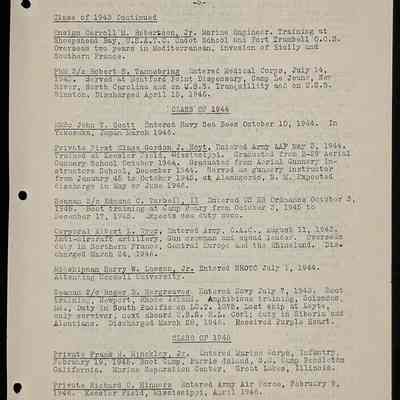 Eames letter to alumni in service July 1946 page 5