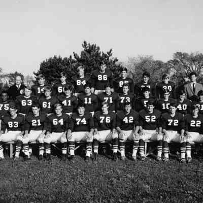 Football team Varsity 1967