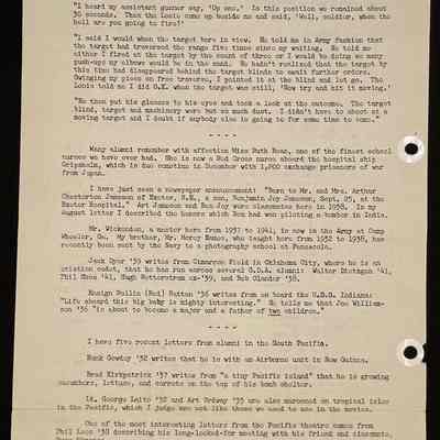 Eames letter to alumni in service October 1943 page 2