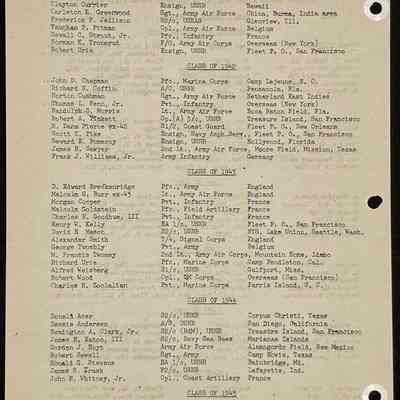 Eames letter to alumni in service January 1945 page 6