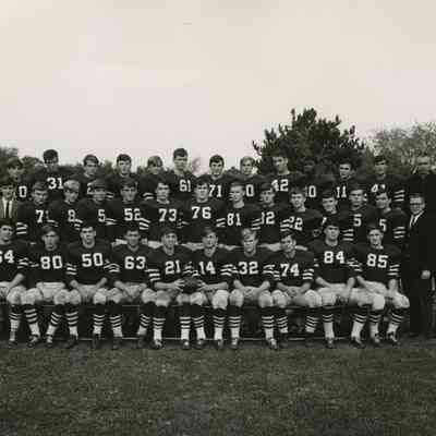 Football team Varsity 1965