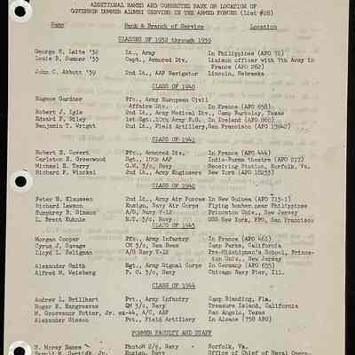 Eames letter to alumni in service April 1945 page 5