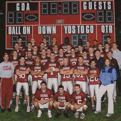 Football team Varsity 2000