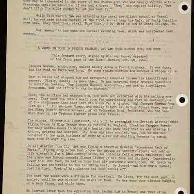 Eames letter to alumni in service November 1944 page 2
