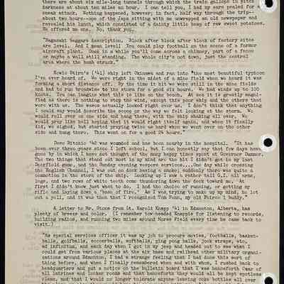 Eames letter to alumni in service November 1945 page 2