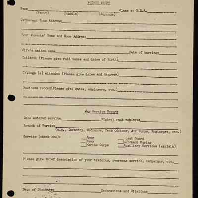 Eames letter to alumni in service February 1945 page 9