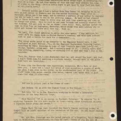 Eames letter to alumni in service August 1943 page 4