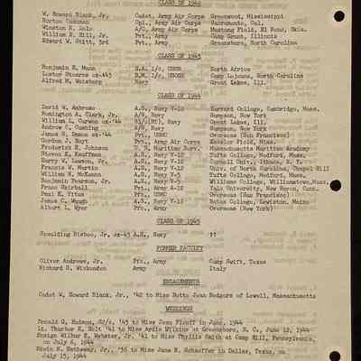 Eames letter to alumni in service July 1944 page 6