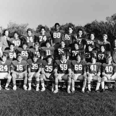 Football team thirds 1985