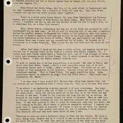 Eames letter to alumni in service September 1944 page 3