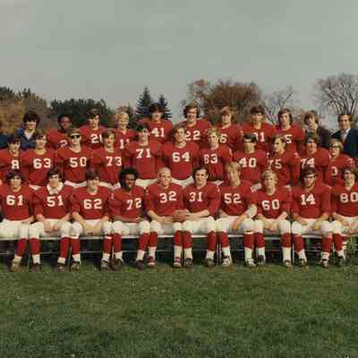 Football team Varsity 1971