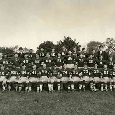 Football team Varsity 1966