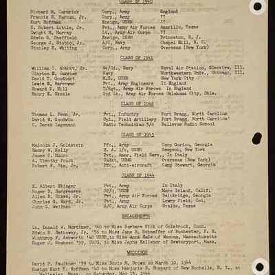 Eames letter to alumni in service June 1944 page 6