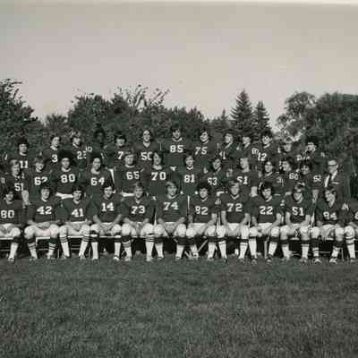 Football team Varsity 1975