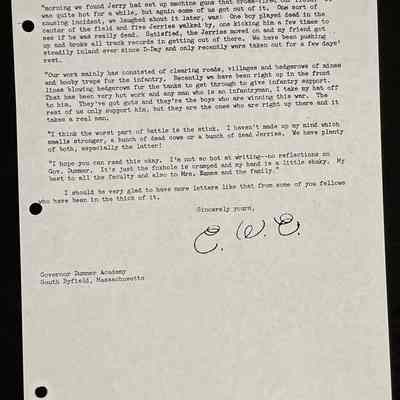 Eames letter to alumni in service August 1944 page 5