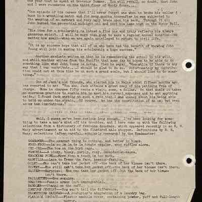 Eames letter to alumni in service March 1944 page 2