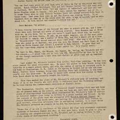 Eames letter to alumni in service June 1943 page 4