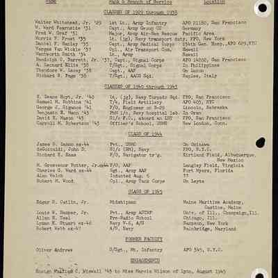 Eames letter to alumni in service August 1945 page 4