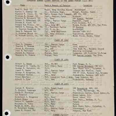 Eames letter to alumni in service November 1945 page 7