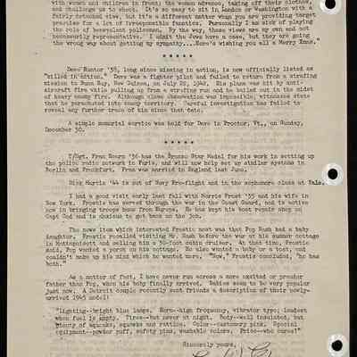 Eames letter to alumni in service January 1946 page 4