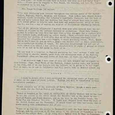 Eames letter to alumni in service March 1945 page 2