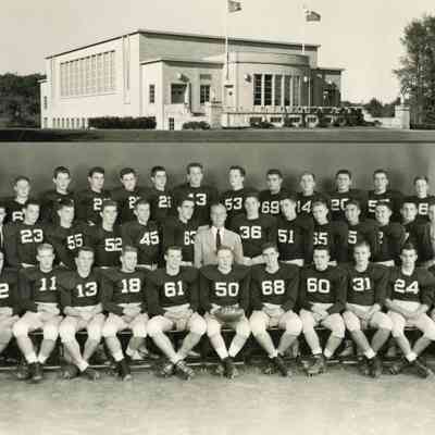 Football team Varsity 1956