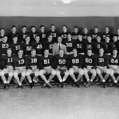 1956 varsity football team photo