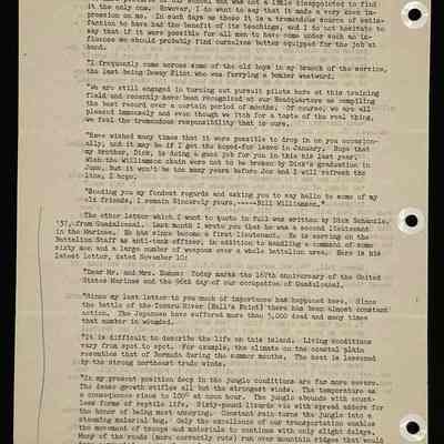 Eames letter to alumni in service January 1943 page 4