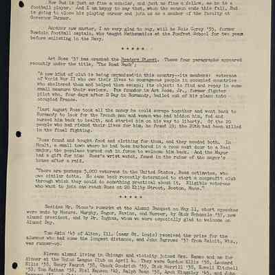 Eames letter to alumni in service August 1946 page 5