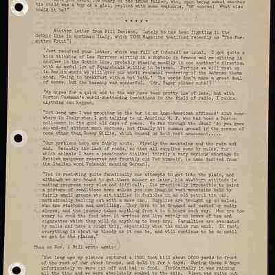 Eames letter to alumni in service December 1944 page 3