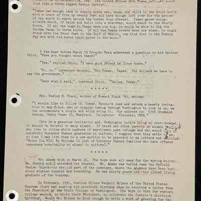 Eames letter to alumni in service March 1945 page 3