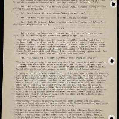 Eames letter to alumni in service May 1945 page 4