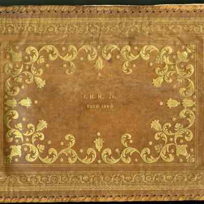 1928 JHH Jr European Trip Album