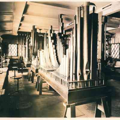 Organ Pipes in Bungalow Lab