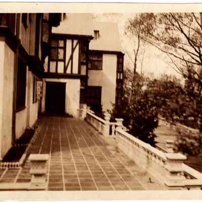Lookout Hill Estate, oceanside patio (1911-1926)