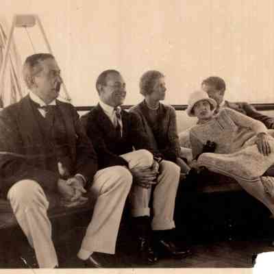 JHHJr & 4 friends on ship